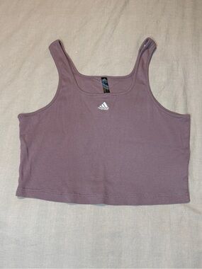 Adidas Women’s Cropped Mauve Tank